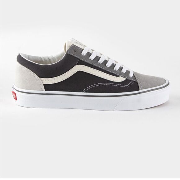 Vans Old Skool Style 36 Shoes Navy Gray Colorblock Sneakers